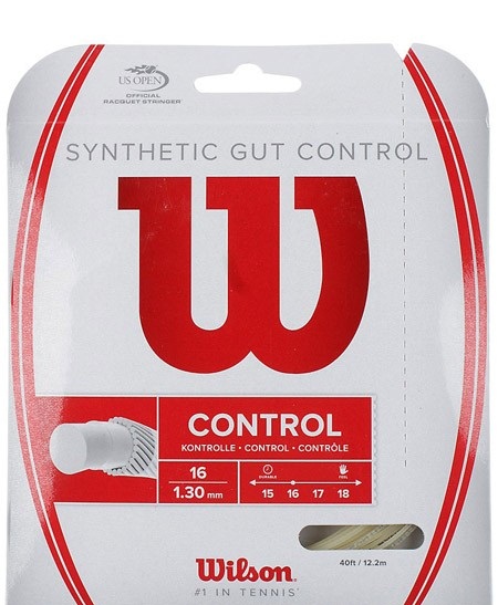  WILSON Synthetic Gut Control, la cual te ofrece un golpe confortable y muy efectivo a un buen precio.