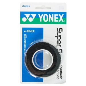 YONEX SUPER GRAP (paquete con 3),
De los overgrips mas populares, de excelente agarre y confort.
Muy recomendado !!